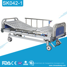 SK042-1 Portable Krankenhaus manuelle medizinische Bett